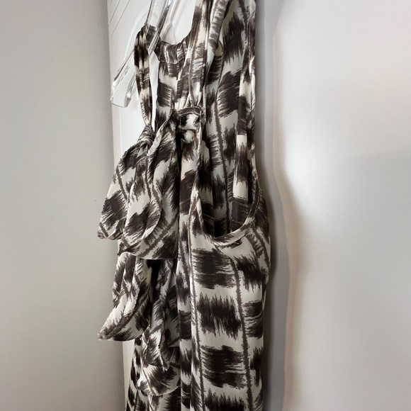 Adiva Women's Chocolate and Cream pattern Camisole Top - Picture 4 of 8